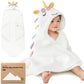 serviette de bain à capuche pour bébé et enfant 100% coton biologique